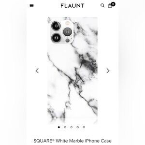 Flaunt Square Marble Case - Iphone 14 Pro Max